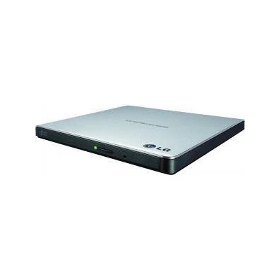 LG Записващо устройство Slim LG GP57ES40 , външно/external usb 2.0, silver - DVD-RW-LG-GP57ES40