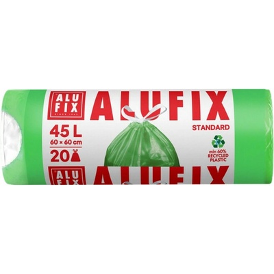 Alufix Pytle Standard stahovací 45l 14µm 20ks zelené
