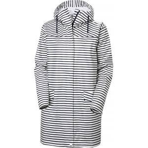 Helly Hansen Дамско палто Helly hansen Women's Moss Rain Coat - White Navy Stripe (102-3498-0713)