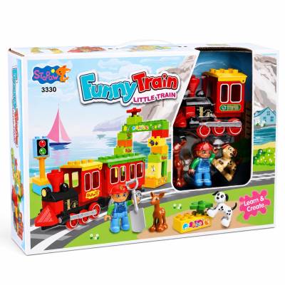 Конструктор влакче Funny Train 3330