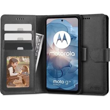 Tech-Protect wallet motorola moto g24 / g24 power / g04 black (5906302307913)