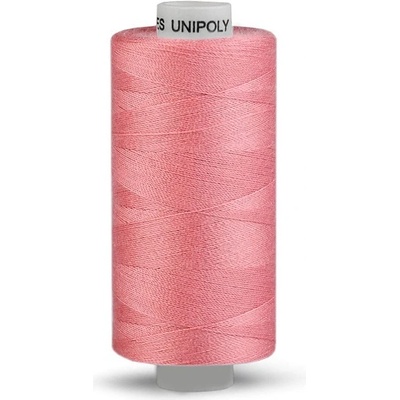 Polyesterové nitě Unipoly návin 500 m 372 Powder Pink