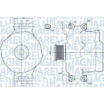 Generátor MAGNETI MARELLI 063731773010