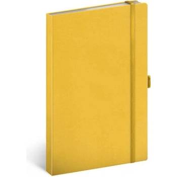 Presco Group Notes Žlutý tečkovaný 13 x 21 cm