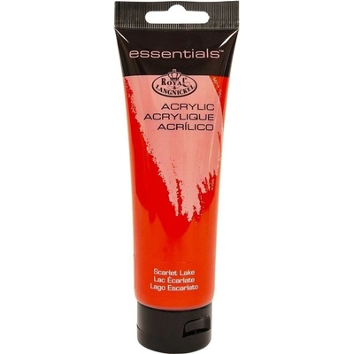 Royal & Langnickel Tube АКРИЛНА боя Scarlet Lake 120 ml 1 бр (RAA-136)