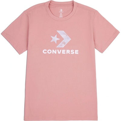 Converse Dámske tričko SEASONAL STAR CHEVRON ružová