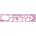 Optima Шаблонна линийка OPTIMA розова 30cm 53048 (53048)