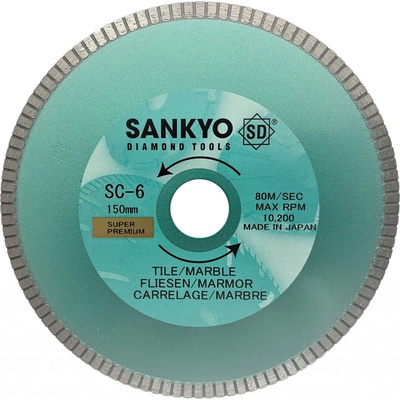 Sankyo diamantový kotúč 150 mm SC-6