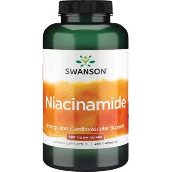 Image 1 of Swanson Niacinamide 500 mg [250 капсули]