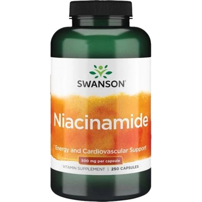 Swanson Niacinamide 500 mg [250 капсули]