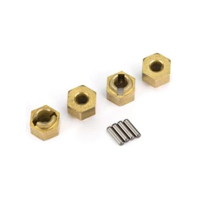 Traxxas главина на колелото 7mm месинг (4)