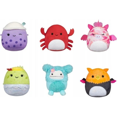 Squishmallows Micromallows 6Pack Gryf Alicorn Burrito Krab Bigfoot Boba