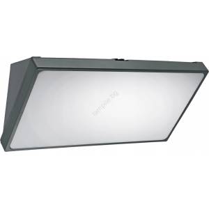 SmartLED Led Външно стенно осветително тяло със сензор led/20w/230v ip65 сиво (sd0161)