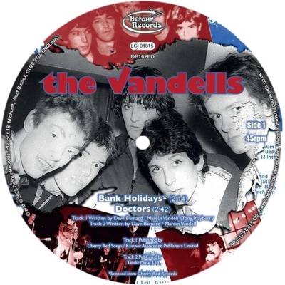 The Vandells - Bank Holidays EP (Picture Disc) (EP) (5032733019993)