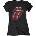 The Rolling Stones Classic Tongue (Embellished) Black S Дамски Риза (RSTEE29LB01)