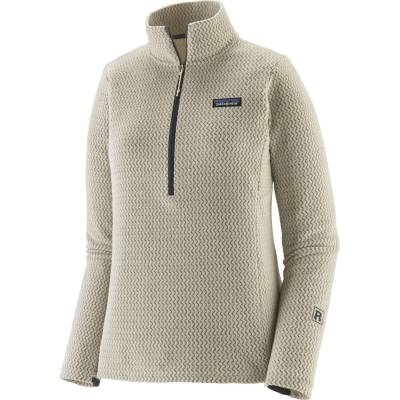 Patagonia Дамски поларен пуловер Patagonia Women's R1 Air Zip Neck Fleece jumper - Wool White (105-6527-0413)