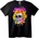 NOONEBRAND Тениска Metallica Череп и цветя - XS, White