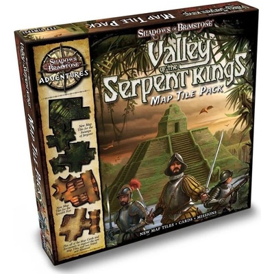 Flying Frog Productions Shadows of Brimstone Adventures: Valley of the Serpent Kings Map Tile Pack