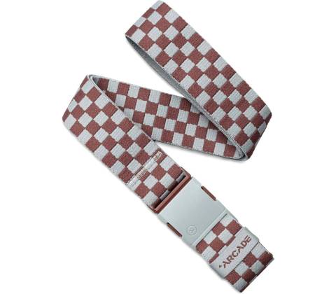 Arcade Check cloud/burgundy