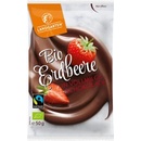 Landgarten bio jahody v mléčné čokoládě 50 g