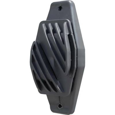 Izolátor pro elektrický ohradník plochý, pro pásku do 40 mm, na hřebík, vrut - 10 ks
