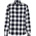 KnowledgeCotton Apparel Мъжка риза с копчета KnowledgeCotton Apparel Regular Fit Checkered Flannel Shirt - Blue Check (033-2927-0113)