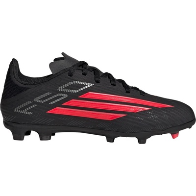 Adidas Юношески футболни бутонки Adidas F50 League Juniors Firm Ground Football Boots - Black/Red
