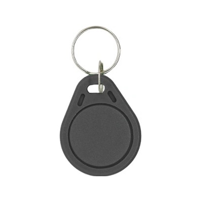 RFID Unique čip, přívěsek na klíče, 125 kHz, černý