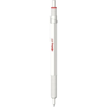 rOtring Химикалка Rotring 600 1, 0 mm с бутон в перлено бяло NRR2183890 (NRR2183890)