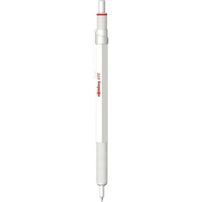rOtring Химикалка Rotring 600 1, 0 mm с бутон в перлено бяло NRR2183890 (NRR2183890)