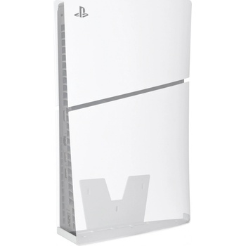 4mount Wall Mount for PlayStation 5 Slim White + 2x Controller Mount