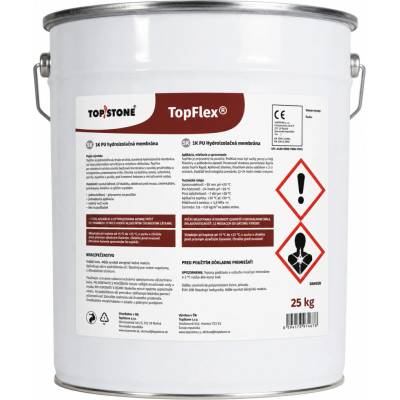 TOPSTONE TopFlex Tekutá jednozložková polyuretánová hydroizolácia 25 kg