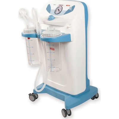 CLINIC PLUS Chirurgicka odsávačka 60 l/min, 2 x 4 l nádoba