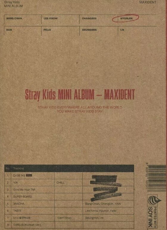 Stray Kids - Maxident - Case Version - CD