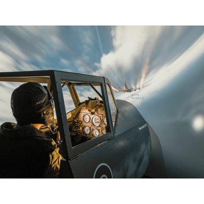 Letecký simulátor Messerschmitt Bf 109 ako z II. svetovej vojny