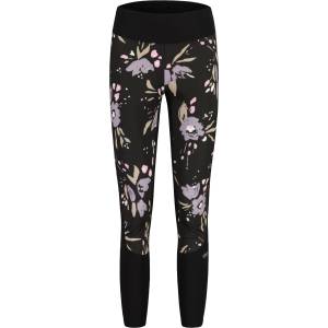 Maloja Дамски панталон за ски бягане Maloja Women's RaukeM. Running tights - Deep Black Brushflower (127-0710-1112)