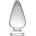 Guilty China Стъклено дилдо Butt Plug "EXPANDABLE CLEAR PLUG" 10 см