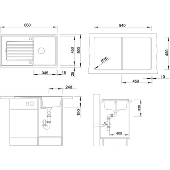 Image 1 of BLANCO ZIA 45 SL (516745)