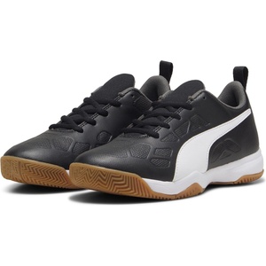 PUMA Детски маратонки Puma Unisex Kids Tenaz Handball Trainers - BlkWhtronGtGm