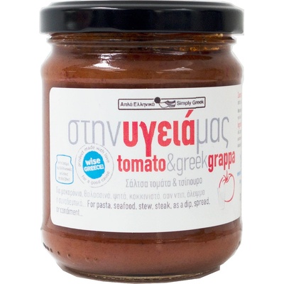 Simply Greek Omáčka z řeckých rajčátek s tsipourem 200 g