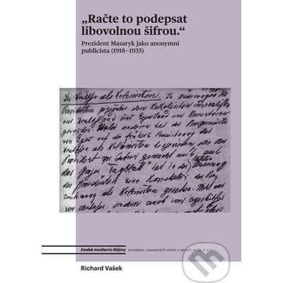 Račte to podepsat libovolnou šifrou - Pr - Richard Vašek