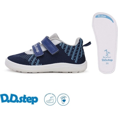D.D.Step Barefoot tenisky F093-51399 royal blue
