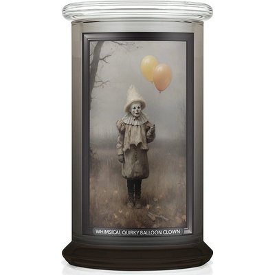 Kringle Candle Halloween Whimsical Quirky Balloon Clown 624 g