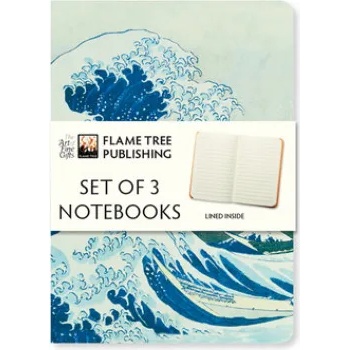 Flame Tree Publishing Japanese Woodblocks Mini Notebook Collection