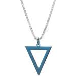 HARAHU Колие Simple Triangle - Синя KP33476