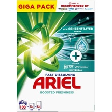 Ariel prací prášok Univerzál touch of lenor 5,5 kg 100 PD