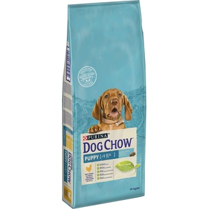 Dog Chow Medium Puppy, Пиле - 2.5кг