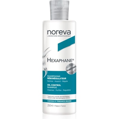 Noreva Hexaphane Oil Control šampon pro mastnou vlasovou pokožku 250 ml