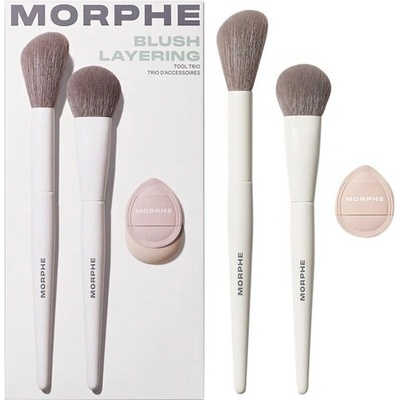 Morphe Sady štětců na obličej Blush Layering Tool Trio 1 ks