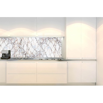 DIMEX ART s. r. o Фототапет за кухня - текстура от бял мрамор 180 x 60 см